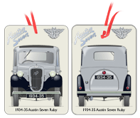 Austin Seven Ruby 1934-35 Air Freshener